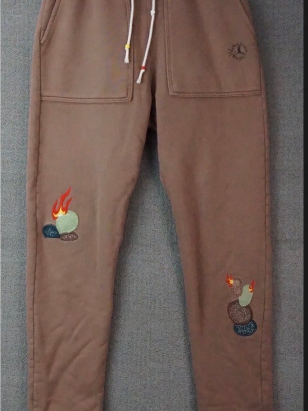 Jordan Travis Scott Archeo Brown Fllece Joggers